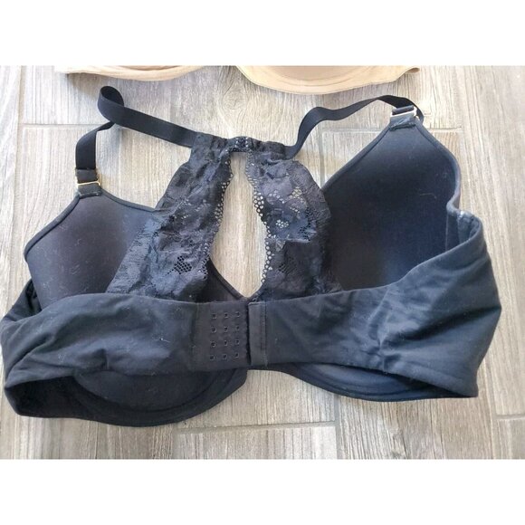 Soma 42 ddd Bra Black With Lace Racerback - Picture 2 of 3